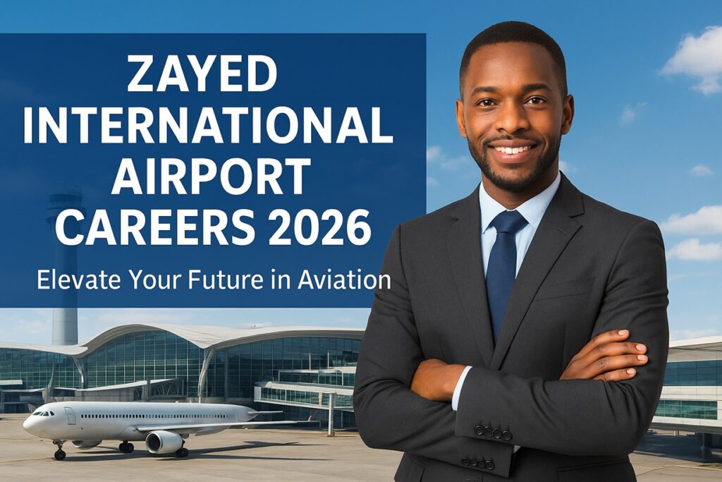 Zayed International Airport Careers : Zayed International Airport Careers 2026: Exciting Job Opportunities in Abu Dhabi’s Aviation Sector 1 AIRPORT 4