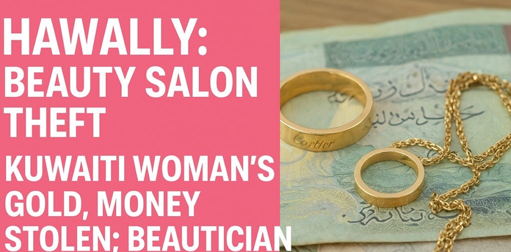 Hawally Beauty Salon Theft: ഇങ്ങനെയൊക്കെ ചെയ്യാമോ ? ഹവല്ലിയിൽ ബ്യൂട്ടി സലൂണിൽ മോഷണം ; ഫേഷ്യൽ ചെയ്യുന്ന സമയത്ത് യുവതി കണ്ണടച്ചിരുന്നു, സലൂണിലെ ജീവനക്കാരി പേഴ്സും സ്വർണ്ണവും കവർന്നു, പിന്നാലെ ഫ്ലഷ് ടാങ്കിൽ ഒളിപ്പിച്ചു 1 stolen