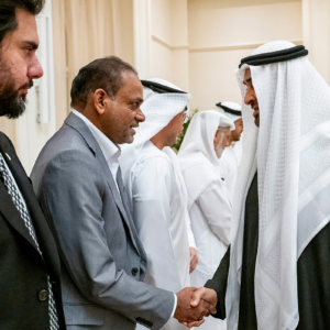 UAE President honors Indian expat