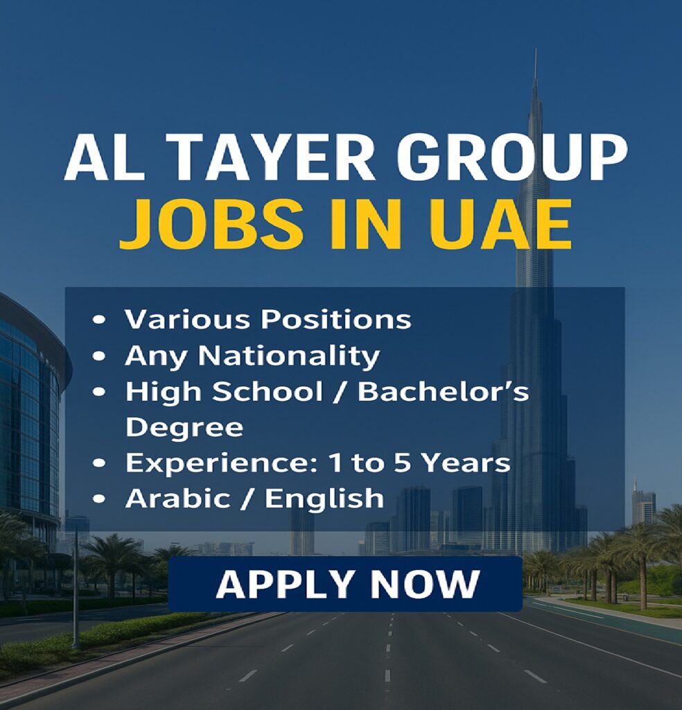 Al Tayer Group Job Vacancies in UAE 2026: A Complete Career Guide for Job Seekers 1 JOBS