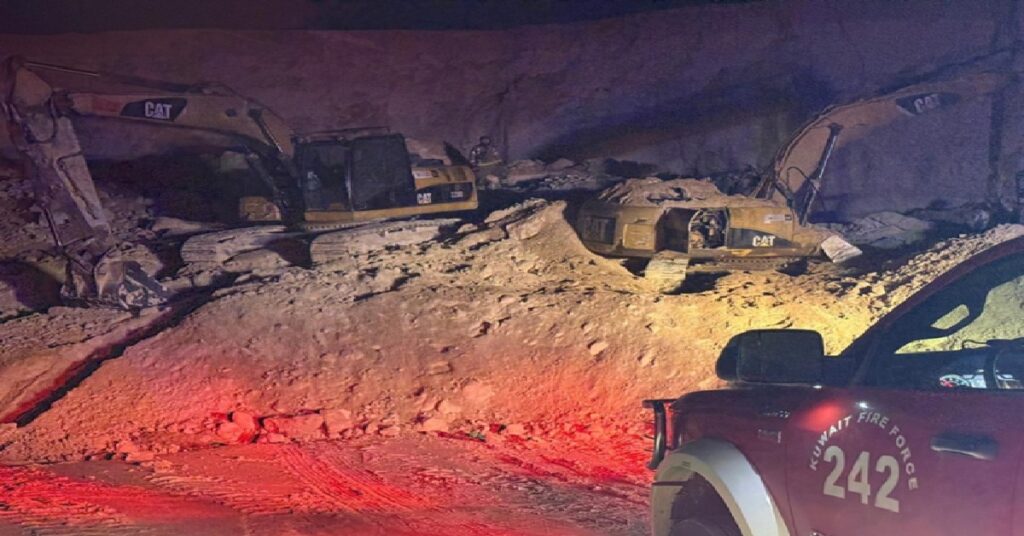 South Saad Al-Abdullah accident : കുവൈറ്റിൽ നിർമ്മാണ പ്രവർത്തനം നടത്തുന്നതിനിടെ മണ്ണിടിച്ചിൽ ; ഒരാൾ മരിച്ചു 1 kuwait new sav