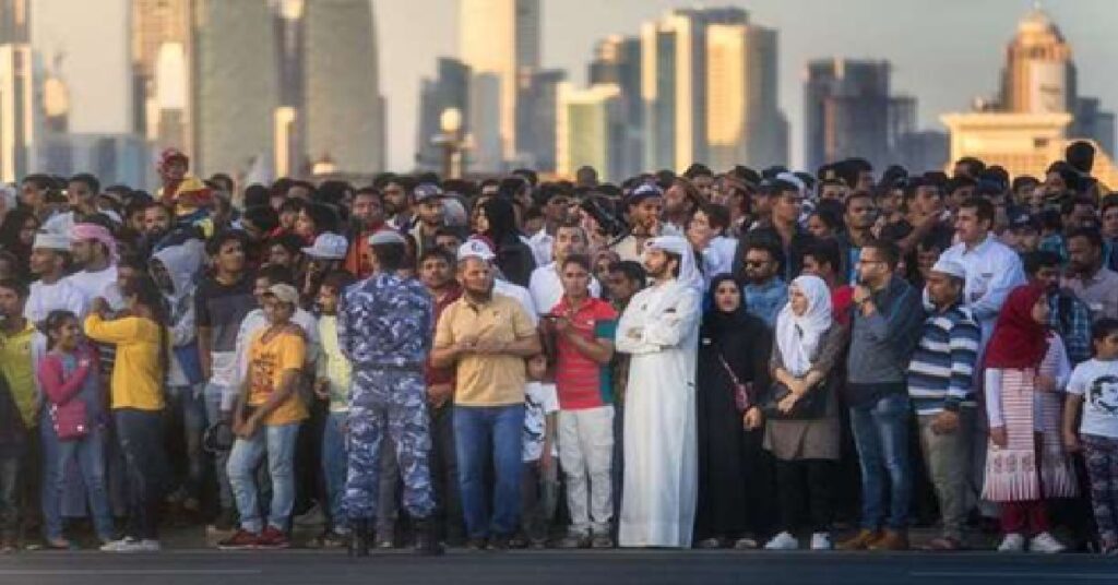 Qatar population growth ഖത്തർ ജനസംഖ്യയിൽ വൻ വർധനവ്; രാജ്യത്ത് ജനസംഖ്യ 32 ലക്ഷം കടന്നു 1 qatar popu