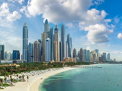 Dubai Marina in a summer day United Arab Emirates 18506dd5221 original ratio 1