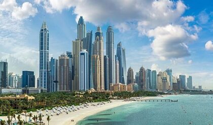 Dubai Marina in a summer day United Arab Emirates 18506dd5221 original ratio