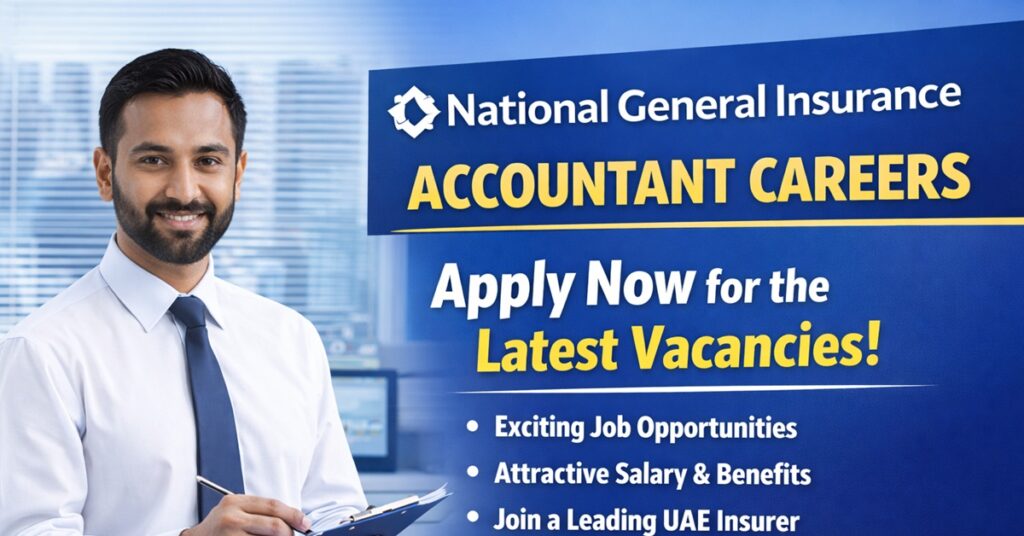 National General Insurance Announces Accountant and Senior Underwriting Vacancies in the UAE 1 job new 1