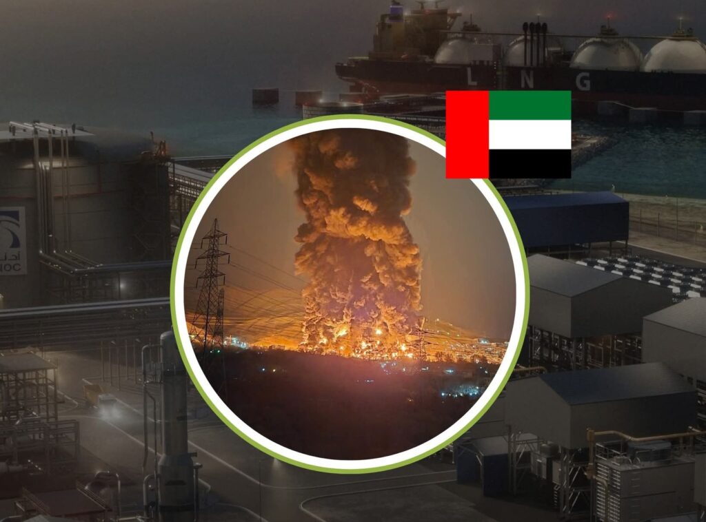 അബൂദബിയിലെ റുവൈസിൽ ഡ്രോൺ ആക്രമണം; തീപിടിത്തം നിയന്ത്രണവിധേയമാക്കി; ഫുജൈറ ഓയിൽ ഇൻഡസ്ട്രീസ് സോണിൽ തീപിടിത്തം 1 262398