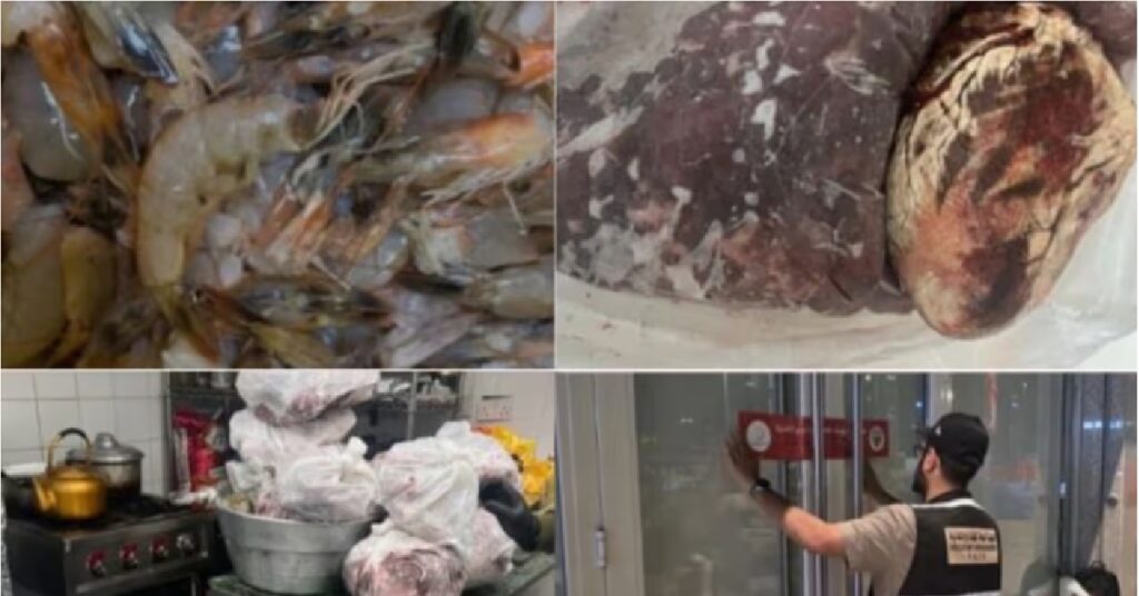 Kuwait Municipality food safety raid കുവൈത്തിൽ ടൺ കണക്കിന് പഴകിയ മത്സ്യവും മായം ചേർത്ത ചെമ്മീനും പിടികൂടി 1 FOOD 2