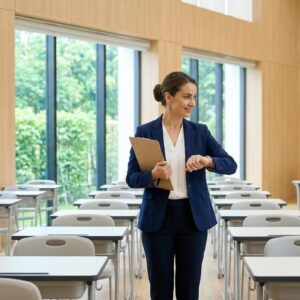 Ilma International Girls School invigilator vacancy 2026 job recruitment announcement for exam supervision position.