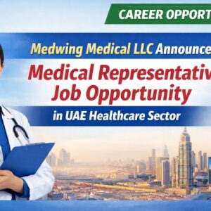 Medwing Medical LLC career opportunity announcement in UAE healthcare sector