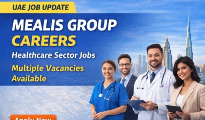 Mealis Group career opportunities announcement in UAE healthcare and life sciences sector