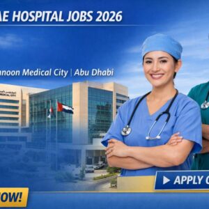 UAE hospital job vacancies for staff nurses and charge nurses at Sheikh Tahnoon Medical City Abu Dhabi