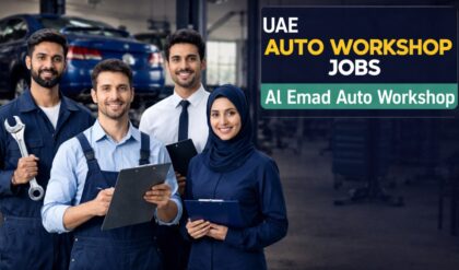 Auto workshop jobs UAE Al Emad Auto Workshop careers 2026