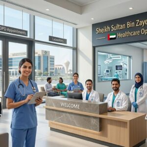 Sheikh Sultan Bin Zayed Hospital Sharjah job vacancies 2026 for doctors nurses allied health and healthcare staff