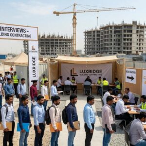 Luxridge Building Contracting Careers 2026 – Walk-in Interview in Dubai