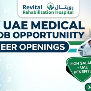 Revital Rehabilitation Hospital UAE job vacancies for doctors and healthcare professionals
