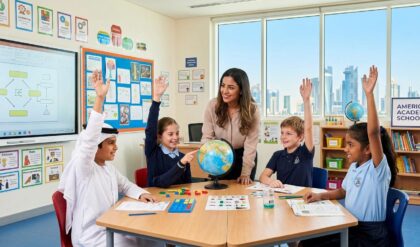 American Academy School Qatar teacher job vacancies 2026 for homeroom math science arabic and PE teachers in Doha schools