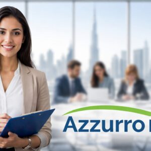 Assistant Accountant job vacancy at Azzurro Facilities Management UAE with professional office background and company branding
