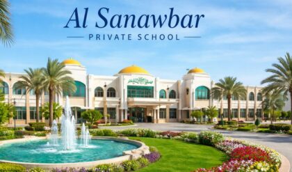 Al Sanawbar Private School campus in Al Ain UAE offering teaching job opportunities for 2026