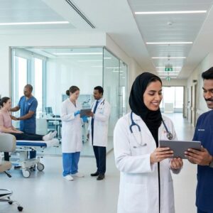 Amana Healthcare and M42 UAE hiring healthcare professionals for multiple roles including nurses, doctors, and therapists in advanced medical facilities