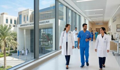 University Hospital Sharjah careers 2026 healthcare and nursing job vacancies in UAE