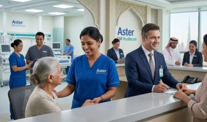 Aster DM Healthcare UAE recruitment for nursing support staff and administration jobs.