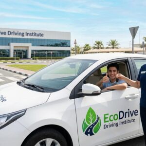 Recruitment visual representing walk-in interview opportunities at Eco Drive Driving Institute in Dubai for LMV Driving Instructor vacancies.