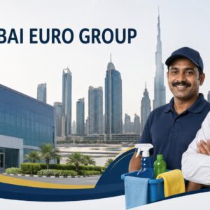 Dubai Euro Group head office recruitment visual representing walk-in interview opportunities for Office Boy and Watchman positions in Dubai corporate setting.