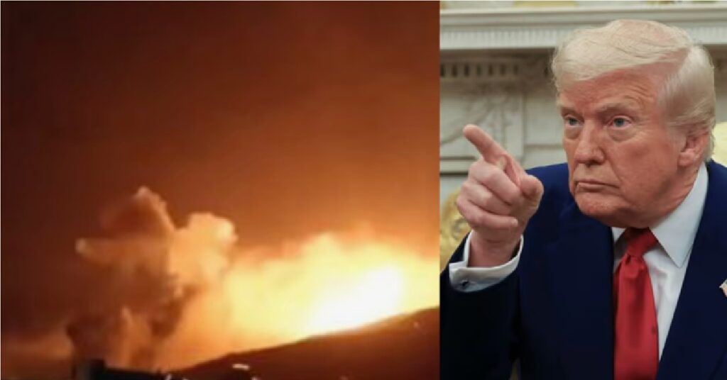 Trump Tehran military leaders assassination video ടെഹ്റാനിൽ ഉന്നത സൈനിക നേതാക്കളെ വധിച്ചു, വീഡിയോ പുറത്തുവിട്ട് ട്രംപ്, കനത്ത നാശമെന്ന് ഭീഷണി; ആണവ വികിരണ മുന്നറിയിപ്പുമായി ഇറാൻ 1 trump 1