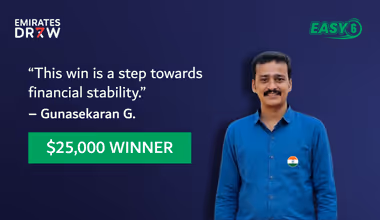 ഒരു നമ്പറിൽ കോടികൾ പോയി; പക്ഷെ ഒരു ടിക്കറ്റ്, ഒരു നോട്ടിഫിക്കേഷൻ, ജീവിതം തന്നെ മാറി;ഇന്ത്യൻ പ്രവാസിയുടെ ഭാഗ്യനിമിഷം 1 383698