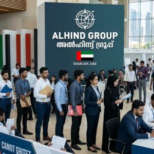 ALHIND Group UAE walk-in interview 2026 for visa and passport service jobs in Sharjah with multiple vacancies across UAE locations