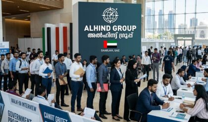 ALHIND Group UAE walk-in interview 2026 for visa and passport service jobs in Sharjah with multiple vacancies across UAE locations