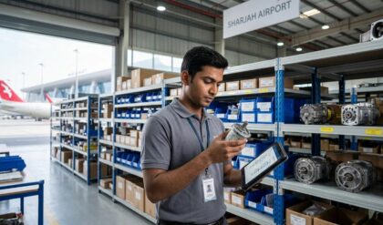 Air Arabia Stores Inspector job vacancy at Sharjah Airport aviation warehouse inventory and safety compliance role UAE