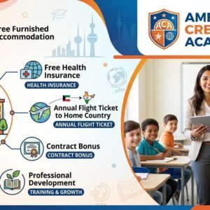 American Creativity Academy Kuwait hiring teachers with free housing and benefits