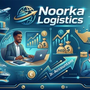 Noorka Logistics Junior Accountant job opportunity in Dubai UAE finance and logistics sector.