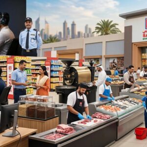 Safari Hypermarket UAE recruitment drive featuring multiple retail and supermarket job vacancies for Gulf job seekers in 2026