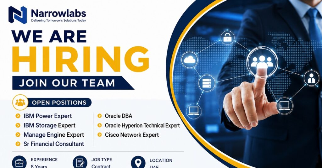 Narrowlabs UAE Careers 2026 : Narrowlabs UAE Careers 2026 | Latest IT & Technology Job Openings in UAE 1 jobs 9