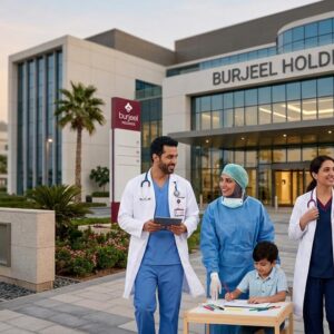 Doctors and medical specialists recruitment at Burjeel Holdings hospitals in Abu Dhabi and Al Ain, UAE.