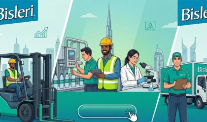 Bisleri Dubai walk-in interview for factory operations, sales, warehouse, finance, and IT job vacancies at Citymax Hotel Business Bay on June 8, 2026.