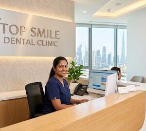 Top Smile Dental Clinic Dubai hiring Registered Nurse and Receptionist for healthcare and patient service roles in UAE