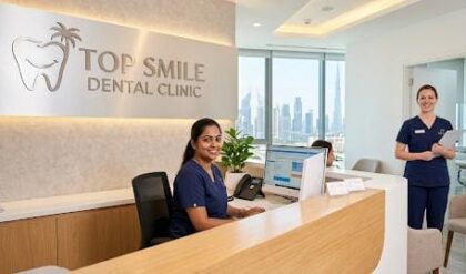 Top Smile Dental Clinic Dubai hiring Registered Nurse and Receptionist for healthcare and patient service roles in UAE