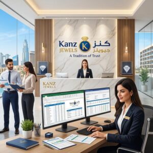 Kanz Jewels Dubai Payroll Executive job vacancy 2026 with visa, accommodation, insurance, and employee benefits.