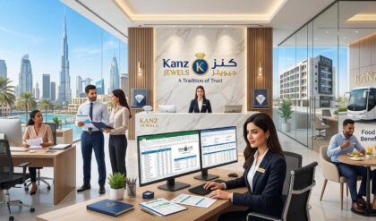 Kanz Jewels Dubai Payroll Executive job vacancy 2026 with visa, accommodation, insurance, and employee benefits.
