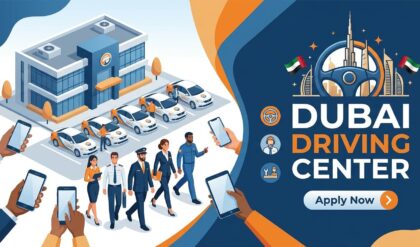 Professionals attending recruitment interviews for IT, Sales, Marketing, and Inspector positions at Dubai Driving Center in the UAE.
