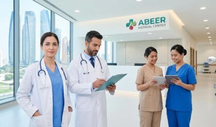 Healthcare professionals working at Abeer Medical Center Abu Dhabi as part of the latest 2026 recruitment drive.
