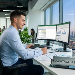Junior Accountant vacancy announced by Diala Travel & Tourism in Dubai, UAE.