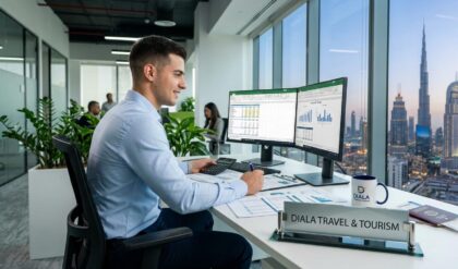 Junior Accountant vacancy announced by Diala Travel & Tourism in Dubai, UAE.