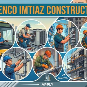Venco Imtiaz Construction announces walk-in interview in Sharjah for multiple technical and construction vacancies.