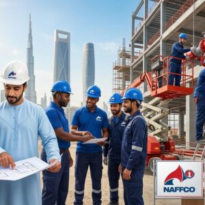 NAFFCO UAE recruitment drive featuring walk-in interviews for engineering and maintenance roles along with a Cost Accountant vacancy.