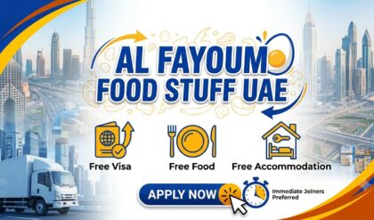 Employees working in a food distribution warehouse with packaged egg products ready for delivery across the UAE.