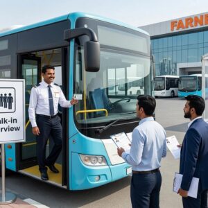Farnek Services LLC walk-in interview for Heavy Bus Driver jobs in Dubai UAE June 2026